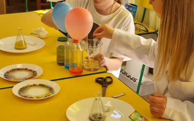 Uczniowie z ZSZiO w naszym przedszkolu (ul. Przemysłowa)