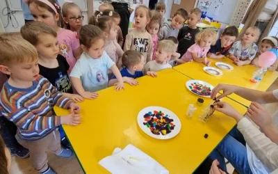 Uczniowie z ZSZiO w naszym przedszkolu (ul. Przemysłowa)