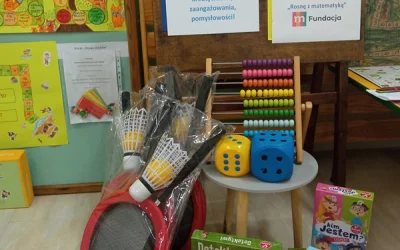 Sprawozdanie z realizacji projektu "Matematycznie zakręceni" w ramach programu grantowego Fundacji mBanku "Rosnę z matematyką"