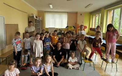 Wyjątkowy gość w grupie Liski