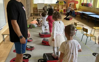 Wyjątkowy gość w grupie Liski