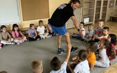 Wyjątkowy gość w grupie Liski