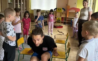 Wyjątkowy gość w grupie Liski