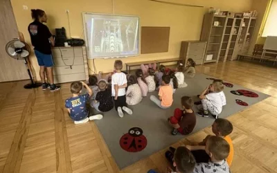 Wyjątkowy gość w grupie Liski