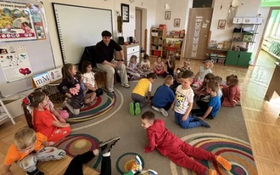 Niezwykły gość w grupie "Liski"