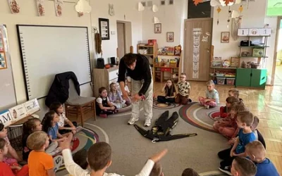 Niezwykły gość w grupie "Liski"