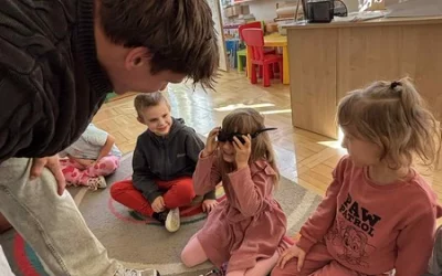 Niezwykły gość w grupie "Liski"