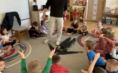 Niezwykły gość w grupie "Liski"