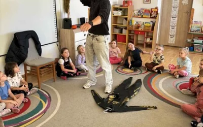 Niezwykły gość w grupie "Liski"