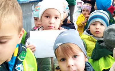 "Smerfy" - wizyta na poczcie