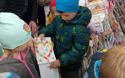 "Smerfy" - wizyta na poczcie