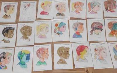 Zajęcia z logopedą w grupie "Skrzaty"