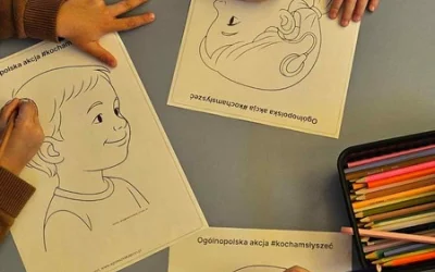 Zajęcia z logopedą w grupie "Skrzaty"