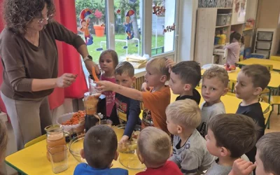 Dzień owoców i warzyw w grupie Motylki