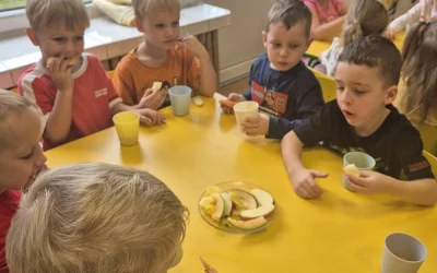 Dzień owoców i warzyw w grupie Motylki