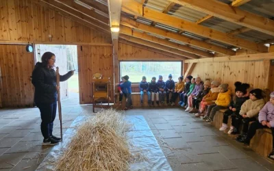 "Motylki" i "Skrzaty" na wycieczce w Doboszówce