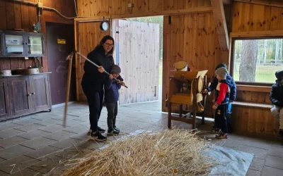 "Motylki" i "Skrzaty" na wycieczce w Doboszówce