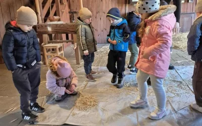 "Motylki" i "Skrzaty" na wycieczce w Doboszówce