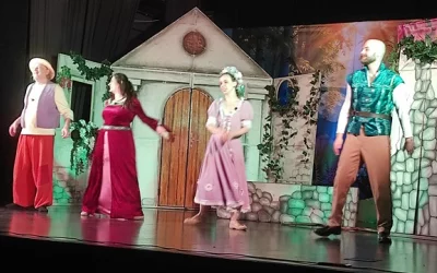 SKRZATY i SMERFY na spektaklu pt. "Roszpunka"