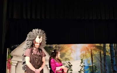 SKRZATY i SMERFY na spektaklu pt. "Roszpunka"