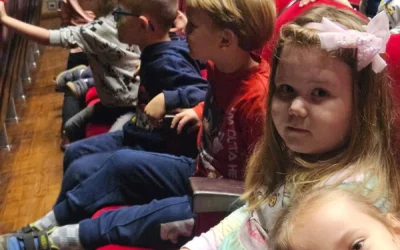 SKRZATY i SMERFY na spektaklu pt. "Roszpunka"