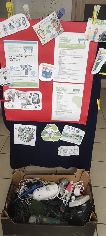 Akcja "Wszystkie dzieci zbierają elektrosmieci" zakończona!!!
