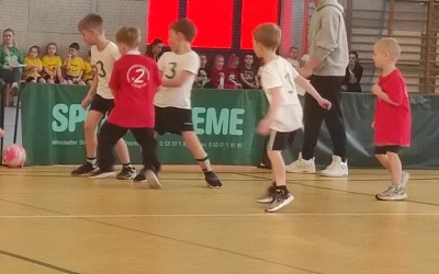 Piłkarski Turniej Mikołajkowy Przedszkolaków w ZSBiO 