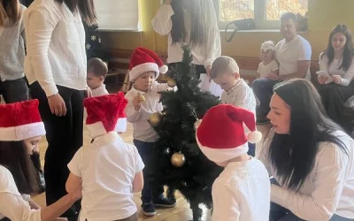 Warsztaty świąteczne w grupie "Sówki"