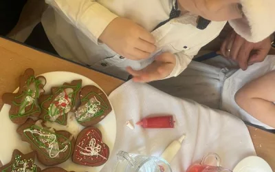 Warsztaty świąteczne w grupie "Sówki"