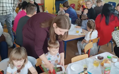 Jasełka w grupie Smerfy