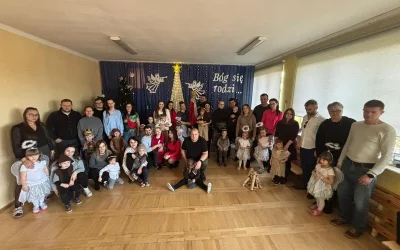 Jasełka w grupie Smerfy