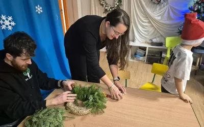 Warsztaty świąteczne w grupie Motylki