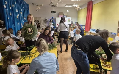 Warsztaty świąteczne w grupie Motylki