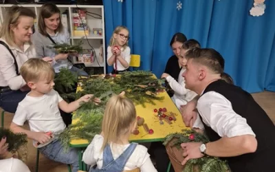 Warsztaty świąteczne w grupie Motylki