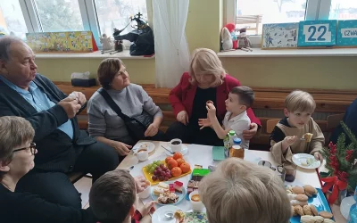 Dzień Babci i Dziadka w grupie "Smerfy"