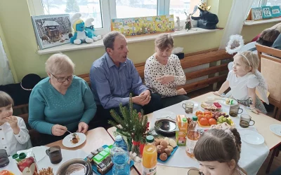 Dzień Babci i Dziadka w grupie "Smerfy"