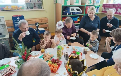 Dzień Babci i Dziadka w grupie "Smerfy"