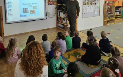 Spotkanie z panem leśniczym w grupie "Skrzaty"