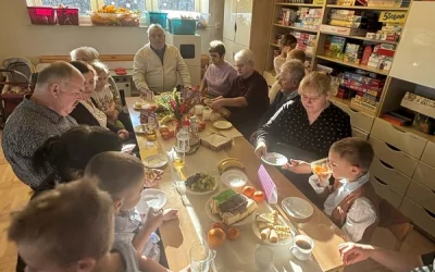 Dzień Babci i Dziadka w grupie "Liski"